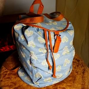 Cute Candie's Floral Hearts Backpack